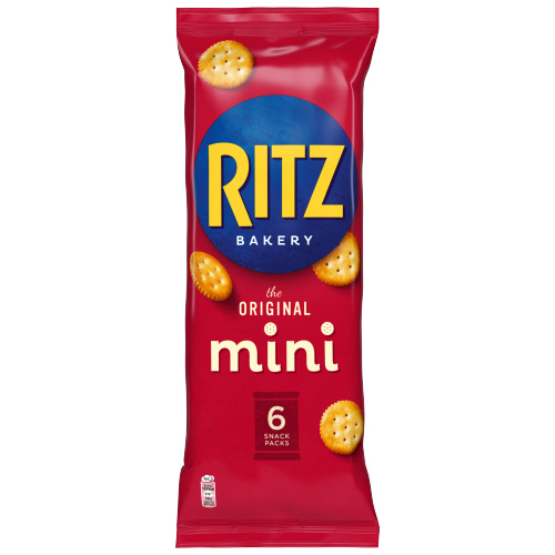 RITZ MINI ORIGINAL CRACKERS 6PK 150G