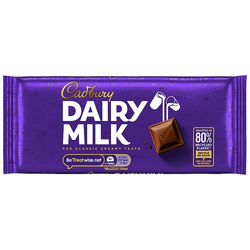 CADBURY DAIRY MILK CHOCOLATE BLOCK 110G