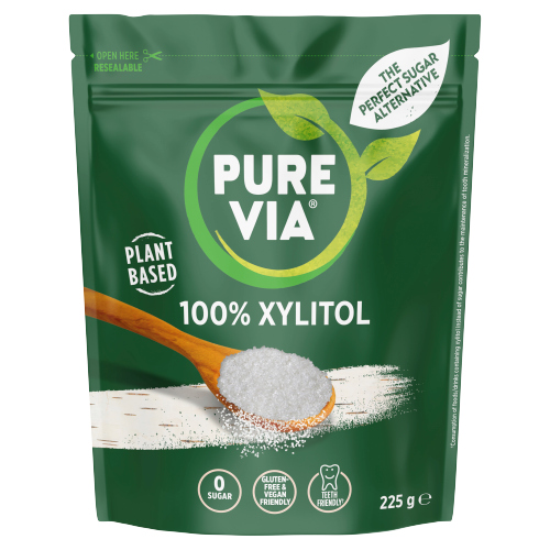 PURE VIA XYLITOL PLANT BASED 225G