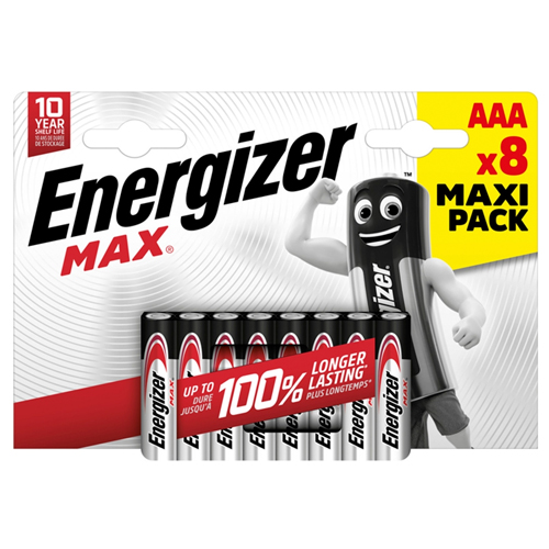ENERGIZER MAX AAA 8PK
