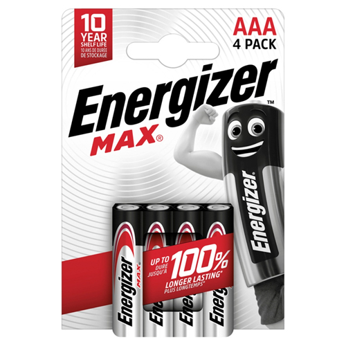 ENERGIZER MAX AAA 4PK