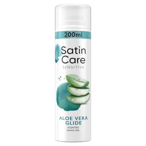 VENUS SATIN CARE ALOE VERA GLIDE SHAVE GEL 200ML