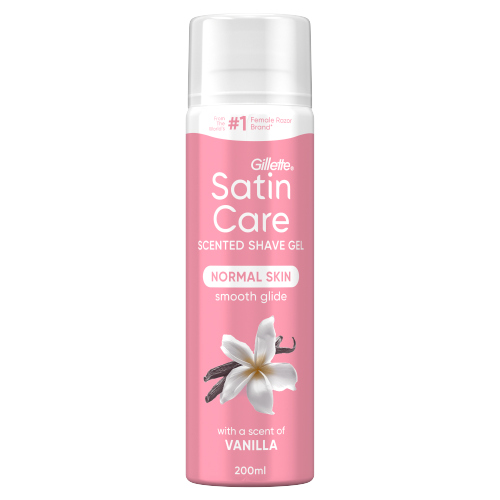 VENUS SATIN CARE OLAY VANILLA CASHMERE SHAVE GEL 200ML