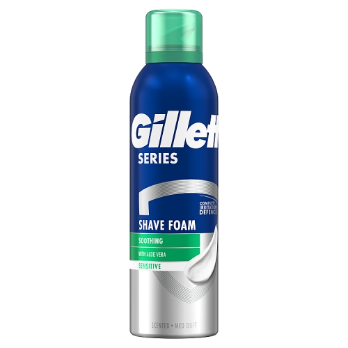 GILLETTE SERIES SHAVING FOAM SENSITIVE 250ML