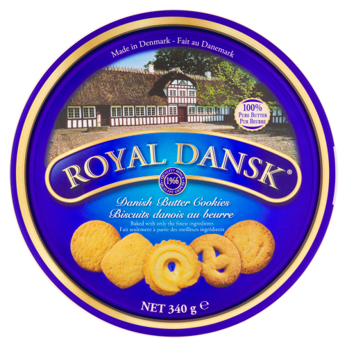 ROYAL DANSK DANISH BUTTER COOKIES 340G