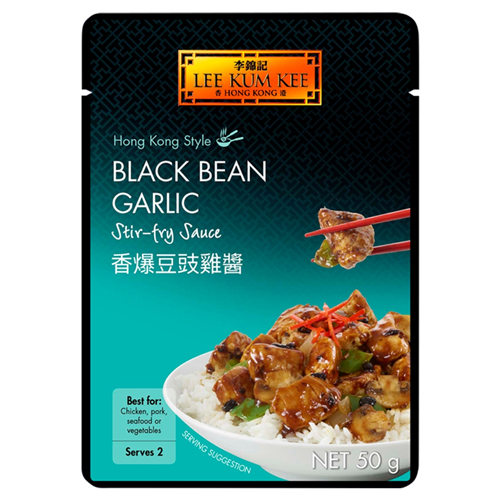 LEE KUM KEE BLACK BEAN GARLIC STIR SAUCE 50G