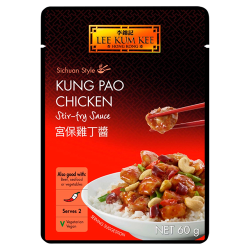 LEE KUM KEE KUNG PAO CHICKEN SUGAR FREE SAUCE 60G