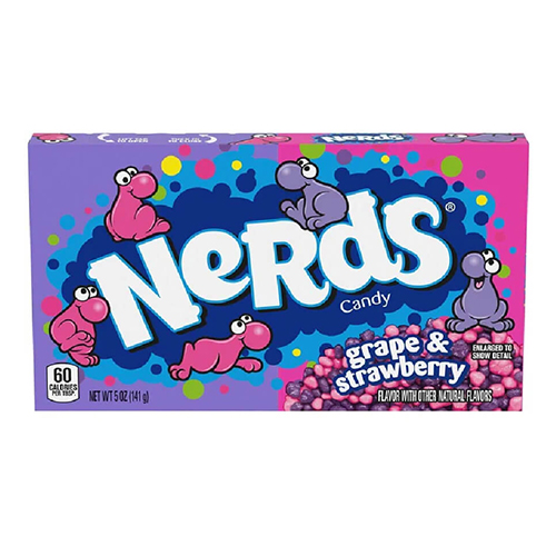 NERDS GRAPE & STRAWBERRY THEATRE BOX 141G