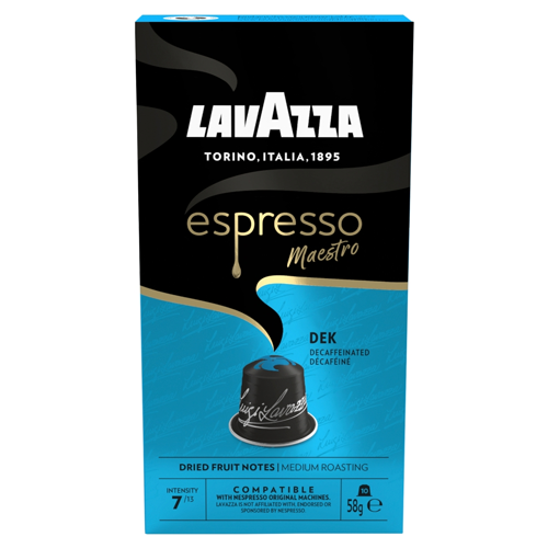 LAVAZZA DECAF ALUM NESPRESSO CAPSULES 57G