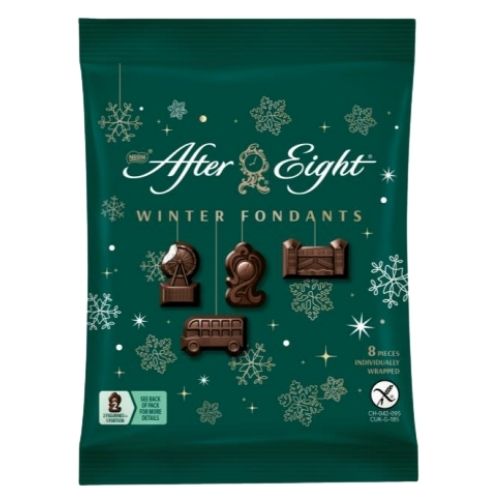 AFTER EIGHT ICON SHAPES WINTER PRALINES 57G