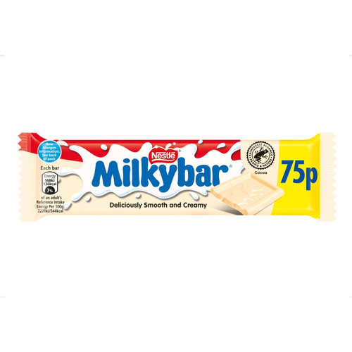MILKYBAR WHITE CHOCOLATE BAR PMP 75P 25G