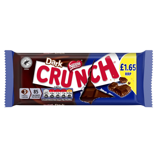 CRUNCH DARK BLOCK PMP £1.65 100G