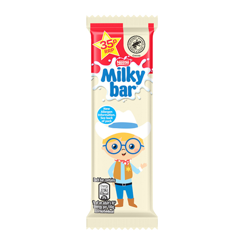 MILKYBAR KID WHITE CHOCOLATE BAR PMP 35P 12G