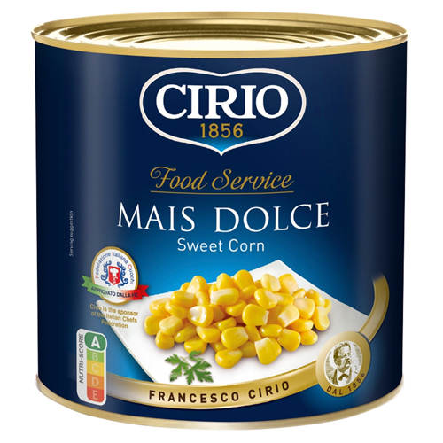 CIRIO SWEETCORN 2.5KG