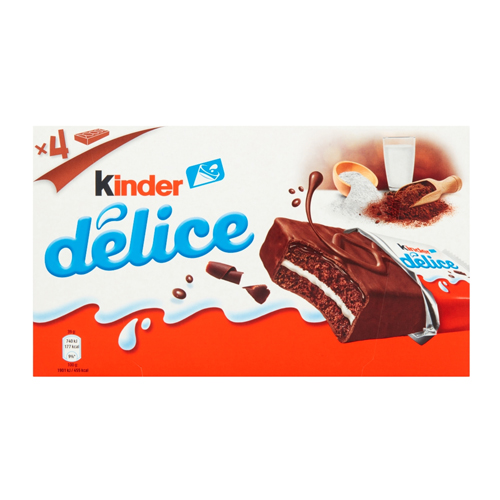 KINDER DELICE CAKE BAR 4 X 39G