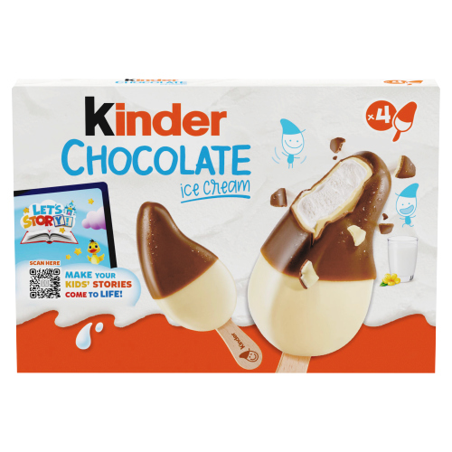 KINDER CHOCOLATE STICK 4X55ML