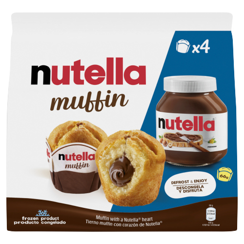 NUTELLA MUFFIN 4PK