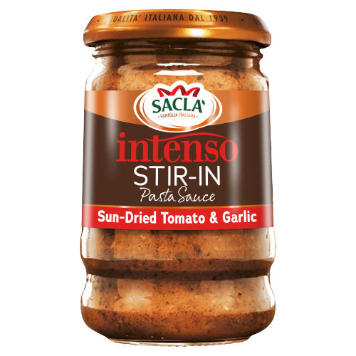 SACLA SUNDRIED TOMATO & GARLIC INTENSO 190G