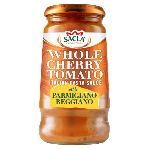 SACLA WHOLE CHERRY TOMATO & PARMESAN 350G