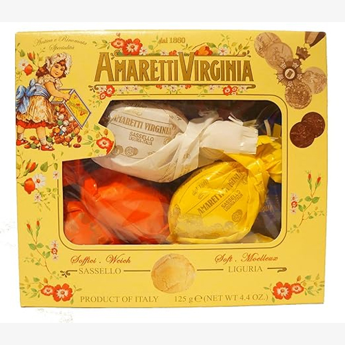 AMARETTI VIRGINIA SOFT AMARETTI WINDOW BOX 12X 180G