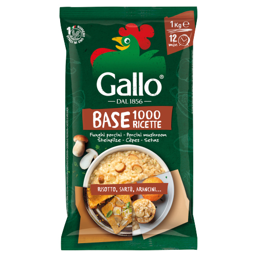 RISO GALLO BASE MUSHROOM 1KG