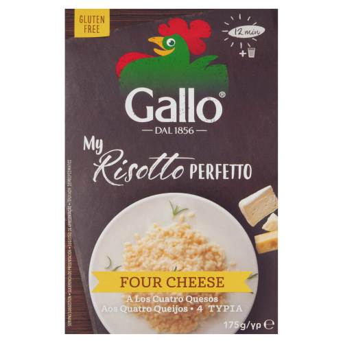 RISO GALLO MY PERFETTO RISOTTO 4 CHEESE 175G