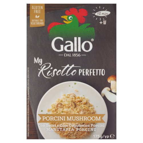 RISO GALLO MY PERFETTO RISOTTO PORCINI 175G