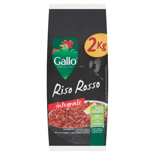 RISO GALLO RED WHOLEGRAIN RICE 2KG