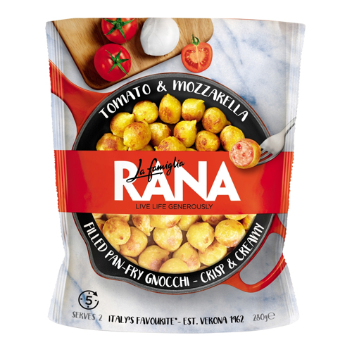 GIOVANNI RANA FILLED PAN-FRY TOMATO & MOZZARELLA GNOCCHI 280G