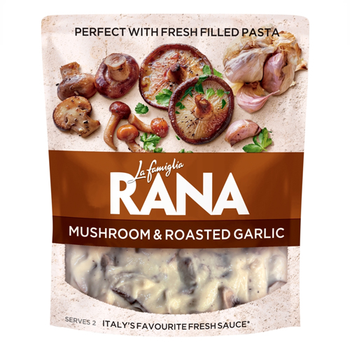 GIOVANNI RANA MUSHROOM & ROASTED GARLIC SAUCE 200G