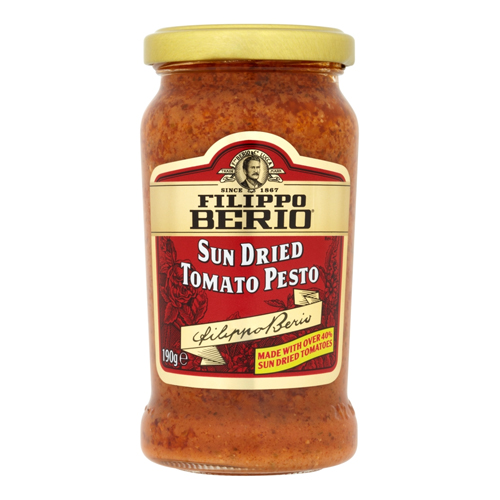 FILIPPO BERIO SUN DRIED TOMATO PESTO 190G