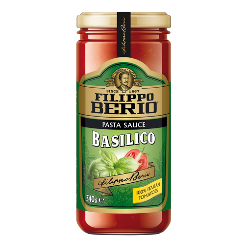 FILIPPO BERIO BASIL PASTA SAUCE 340G