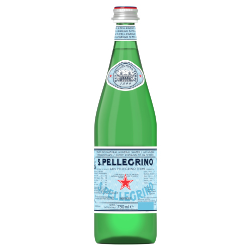 SAN PELLEGRINO SPARKLING GLASS 750ML