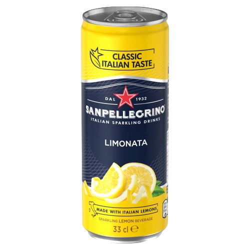 SAN PELLEGRINO CLASSICLIMONATA CAN 330ML