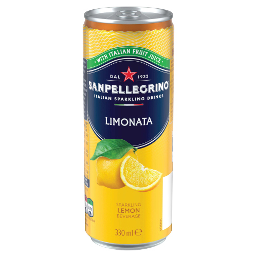 SAN PELLEGRINO LIMONATA CAN 12X 330ML