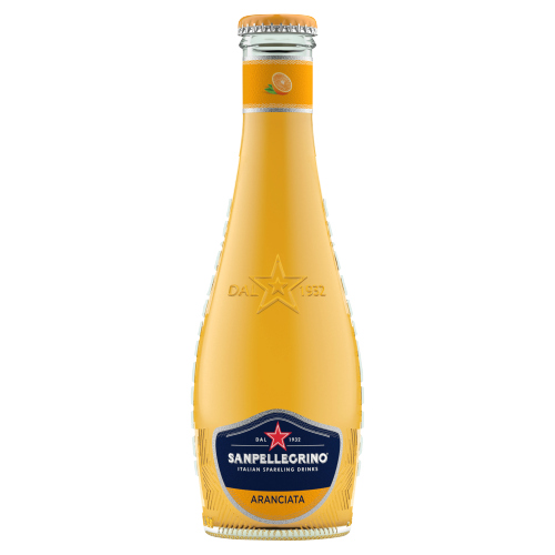 SAN PELLEGRINO ARANCIATA MIXER GLASS 6PK 200ML