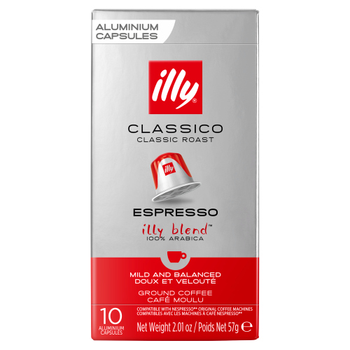 ILLY CLASSICO ESPRESSO CAPSULES 10S 57G