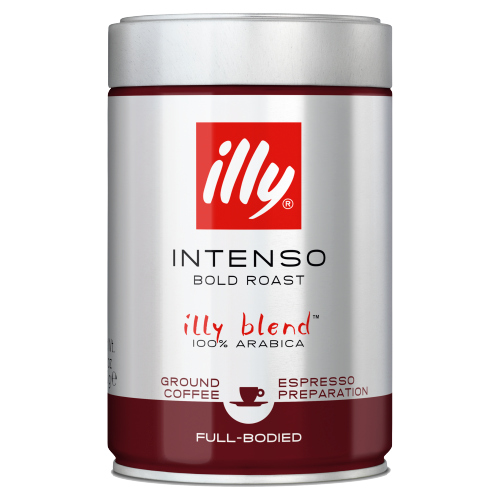 ILLY GROUND COFFEE ESPRESSO INTENSO ROAST 250G