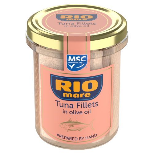 RIO MARE TUNA FILLETS IN OLIVE OIL MSC 180G