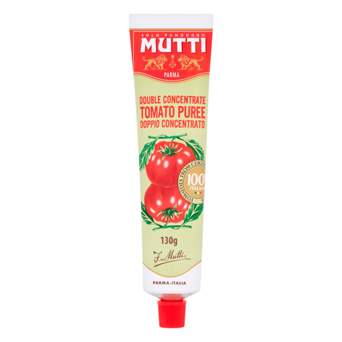 MUTTI DOUBLE CONCENTRATE TOMATO PUREE 130G