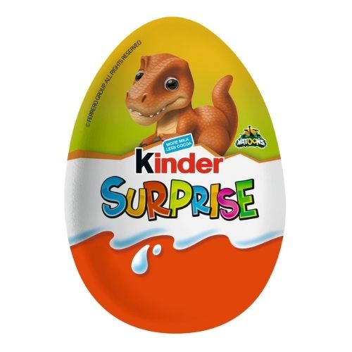 KINDER SURPRISE NATOONS MILK CHOCOLATE EGG WITH TOY 20G