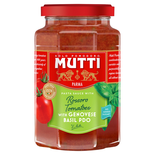 MUTTI TOMATO PASTA SAUCE BASIL 400G