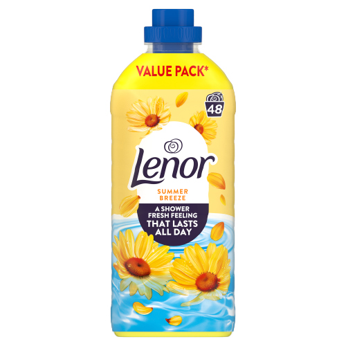 LENOR FABRIC ENHANCERS LIQUID SUMMER BREEZE 48W 1.48L