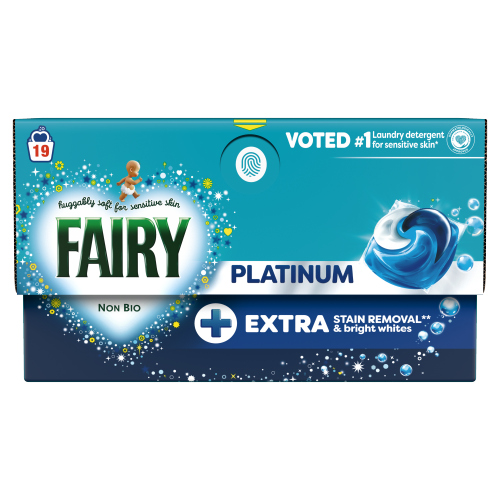 FAIRY LAUNDRY DETERGENT LIQUID POD PLATINUM 19W