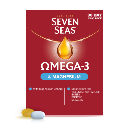 SEVEN SEAS OMEGA 3 + MAGNESIUM - 30 DAY DUO PACK