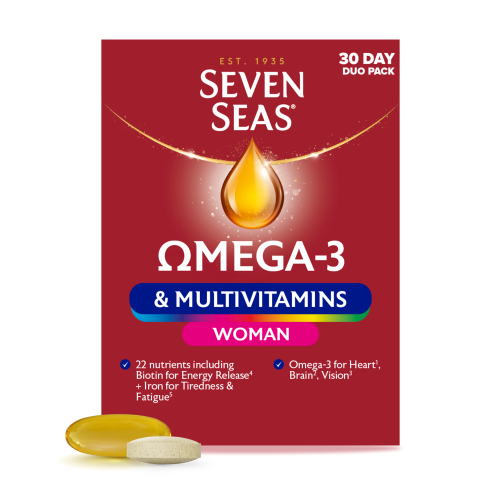 SEVEN SEAS OMEGA 3 & MULTIVITAMINS (WOMAN) - 30PK