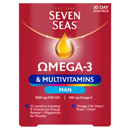 SEVEN SEAS OMEGA 3 & MULTIVITAMINS (MAN) - 30PK