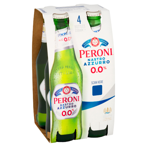 PERONI NASTRO AZZURROALCOHOL FREE 330ML