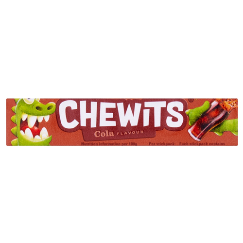 CHEWITS COLA STICK PACK 30G