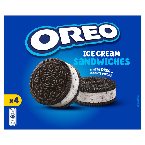 OREO ICE CREAM SANDWICHES 280G